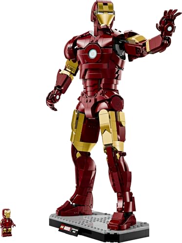 LEGO Marvel Iron Man Mark 3 Collector's Edition Figure - 1297 Pieces | 38cm Tall 10