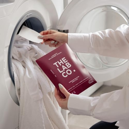 The Lab Co. - Laundry Detergent Strips Sheets 32 Loads Eco Ultra-Concentrated 12