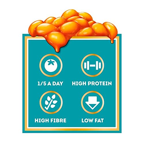 HEINZ Baked Beans Snap Pots 200g (Case of 6) | High Protein & Fibre | Vegan & Gluten Free 3