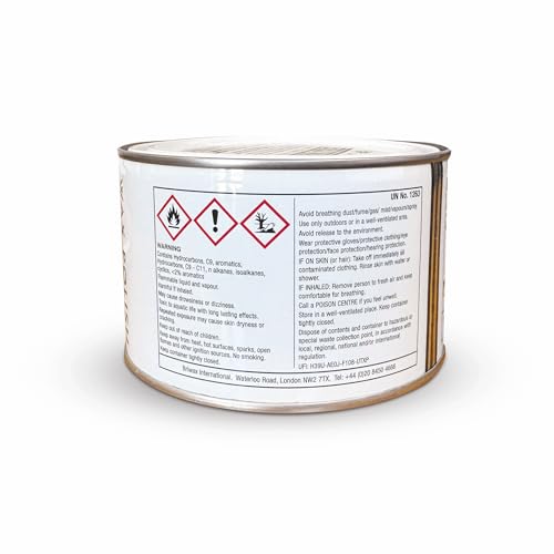 Briwax Premium Beeswax Furniture Wax Polish - Clear | 200g Paste