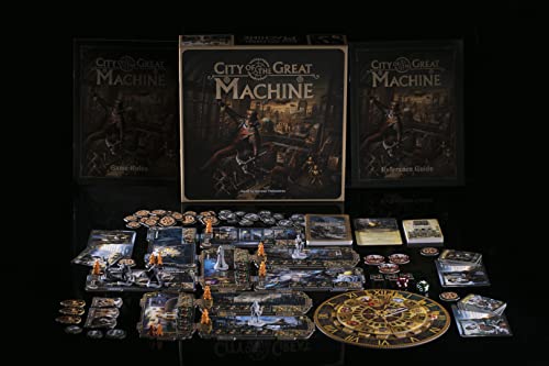 CrowD Games City of The Great Machine Board Game (CGA07001)