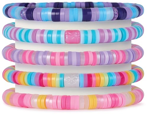 Cool MAKER Stack’d Heishi Studio Bracelet Making Kit - Easy Beading Pen for Kids 10