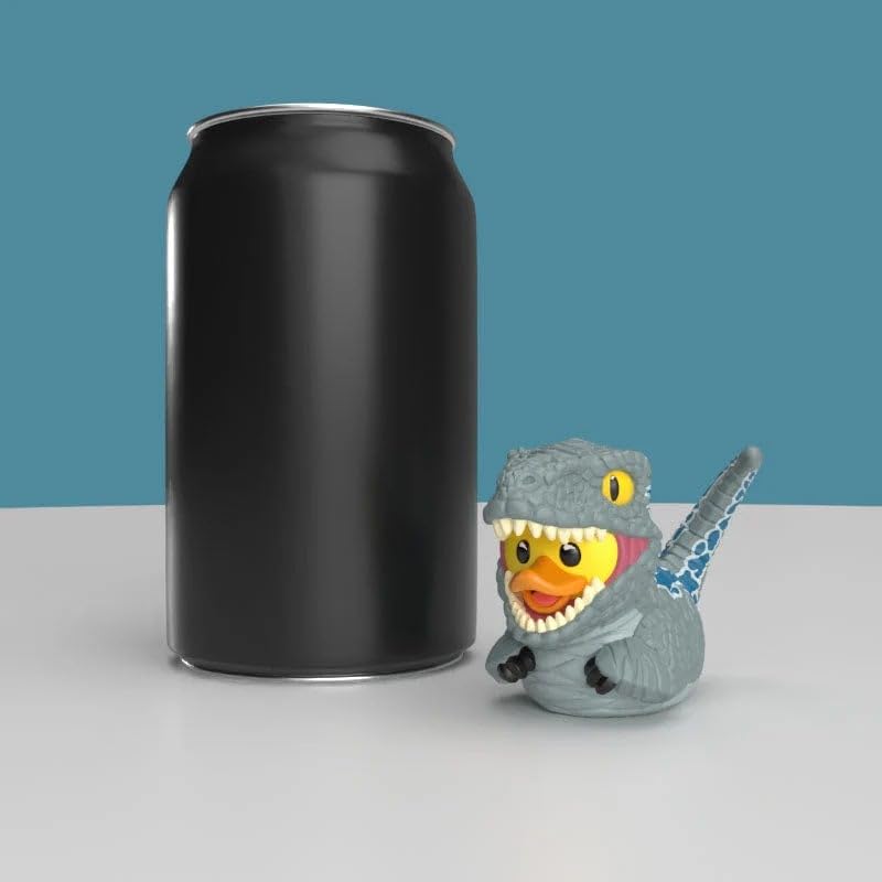 TUBBZ Jurassic World Beta Cosplaying Rubber Duck Vinyl Figure | Mini Edition | 5 cm 6