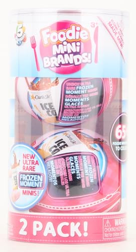 Mini Brands 5 Surprise Foodie 2 Pack - Mystery Capsule with Real Miniature Fast Food Collectibles 15