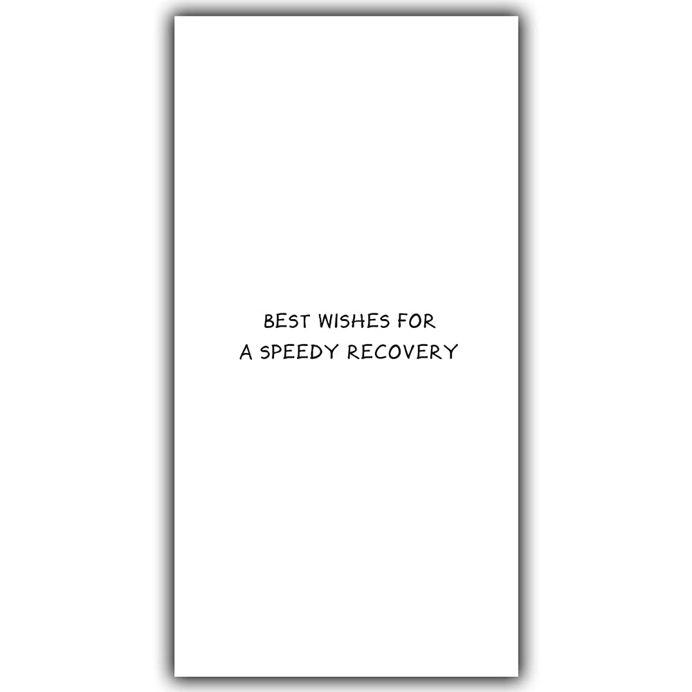 Emotional Rescue Funny Get Well Soon Card - Iconic Humour | FSC Certified | UK Made