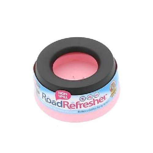 Road Refresher Non Spill Pet Water Bowl - Eliminates Spills | L | Blue 8