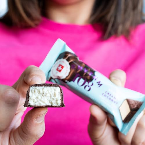 Rhythm 108 - Swiss Vegan Creamy Coconut Bar with Dark Chocolate (15 x 33g)