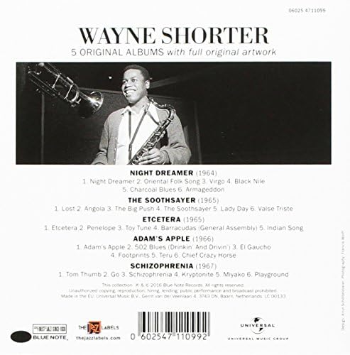 Wayne Shorter - 5 Original Albums [Box set CD] 3