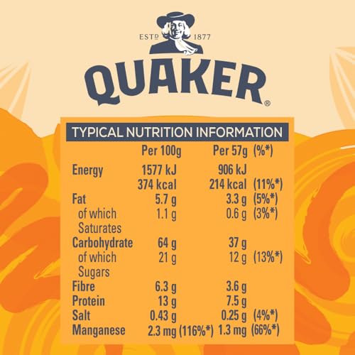 Quaker Oat So Simple Golden Syrup Porridge Pots, 57g (Pack of 8)