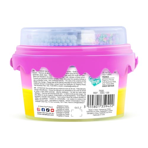 Mix'in Slime Bucket - 400g Sensory Slime with Surprise Character & Decorations