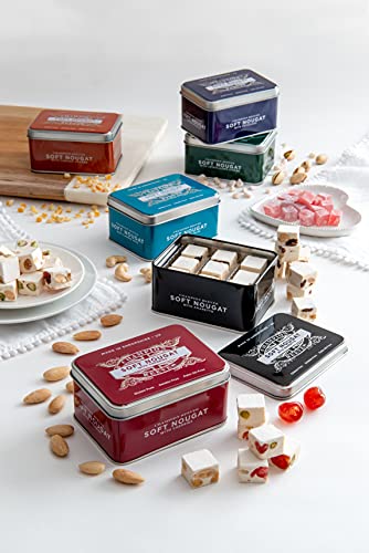 Champion & Reeves Soft Nougat with Italian Cherries, Roasted Pistachio & Blanched Almonds - 12 Count