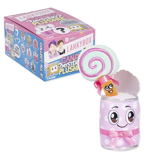 LankyBox Mystery Plush - Candy Collection Mini Plush Blind Box for Kids 3+ 10