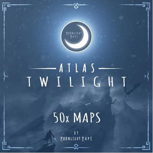 Moonlight Maps Twilight Map Book - 50 Maps | Neoprene 1