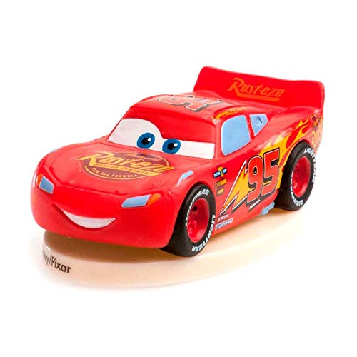 Dekora Lightning McQueen PVC Cake Topper - 8 cm Figure | Food Safe | Unisex Children 2