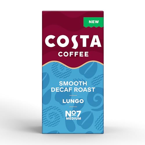 Costa Smooth Decaf Roast Aluminium Coffee Pods (Pack of 10, Total 100 Pods) - Compatible with NespressoⓇ Original & L’OR Barista Machines 7