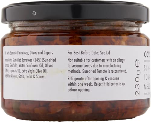 Odysea Sun-Dried Tomato Meze, Glass Jar, 230 g