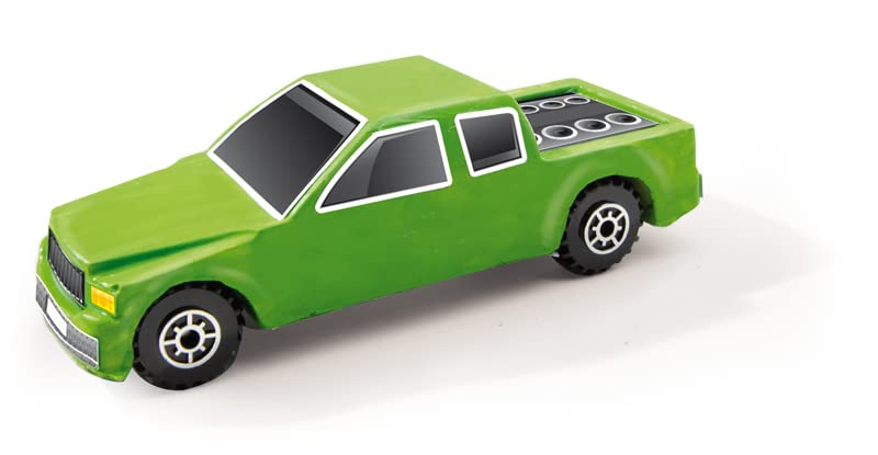 SES Creative 01401 Casting and Painting Cars Figure Kit | Ages 4-8 | Includes Plaster & 6 Paints 3
