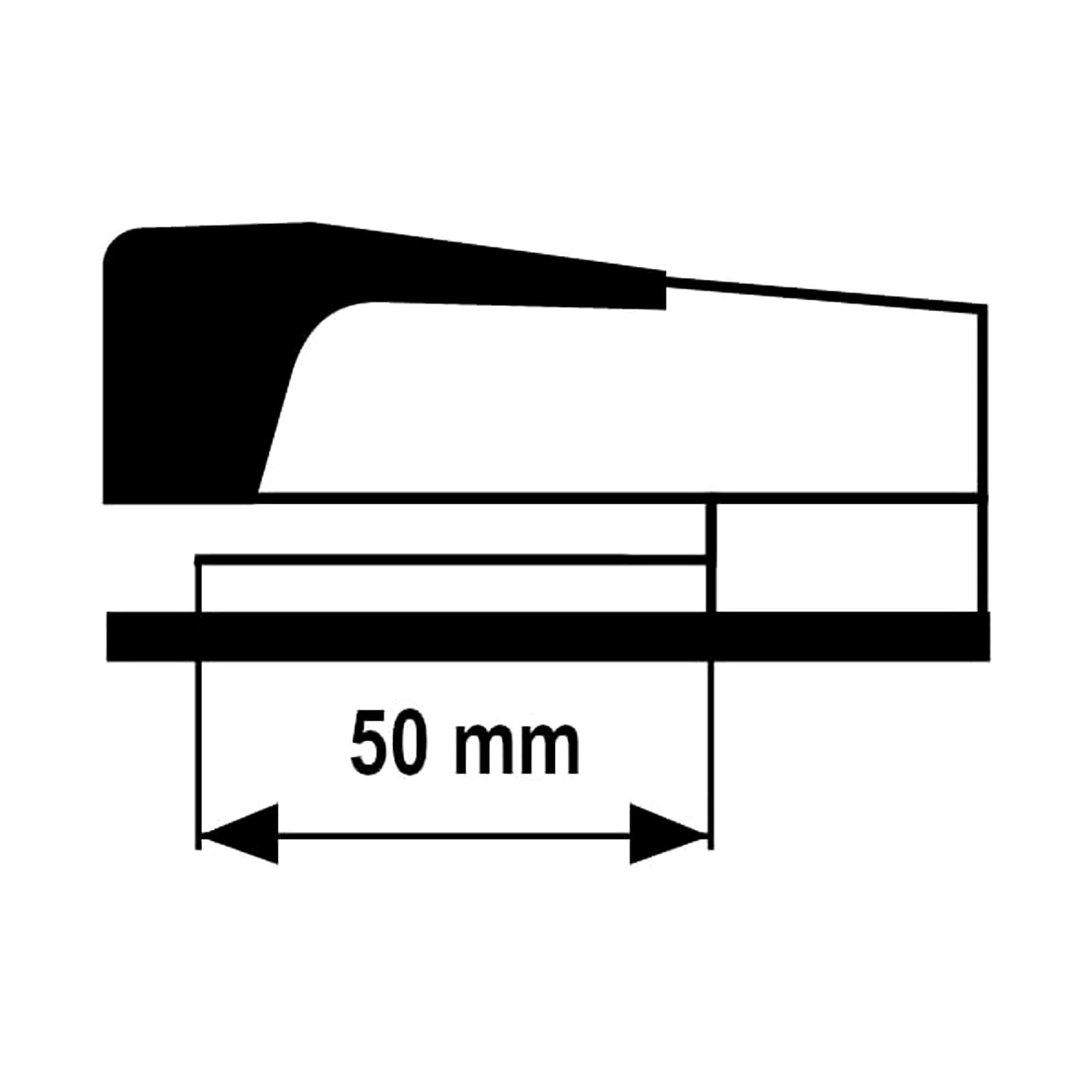 D.RECT 315A Metal Desktop Stapler - 30 Sheet Capacity | 50mm Depth | 5-Year Warranty 7