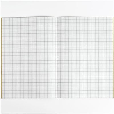 Rhino Stationery Exercise Book | A4 | 64 Page | 10mm Squared Exercise Book | Yellow | Learning Resources | School Books | Pack of 10, VEX677-2925-4 4