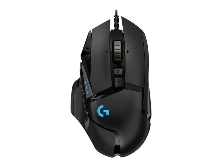 Logitech G502 HERO High Performance Wired Gaming Mouse - 25,600 DPI, 11 Programmable Buttons, Adjustable Weights, RGB LIGHTSYNC