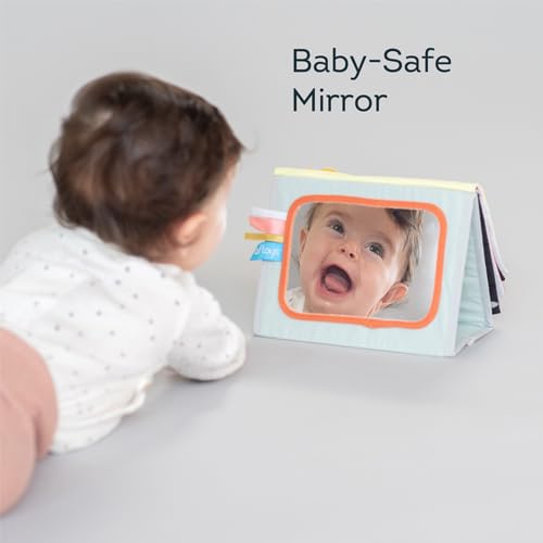 Taf Toys Savannah Tummy Time Book - Double-Sided Sensory Play for Newborns & Babies (0-3 Months+) 8