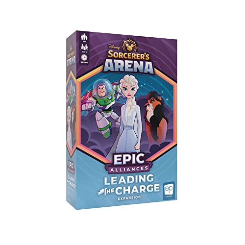 USAopoly Disney Sorcerer's Arena: Epic Alliances - Leading the Charge Expansion (TOP-HB007)