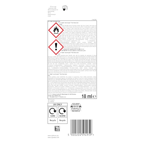 Glade - Sense & Spray Air Freshener Refill, Motion Activated Automatic Room Spray, Clean Linen, 3 Refills (3 x 18ml)