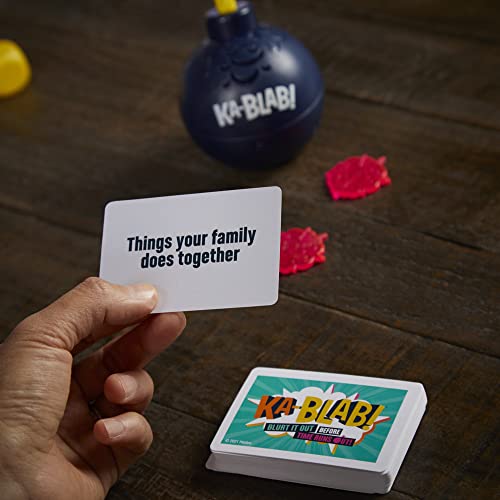 Hasbro Gaming Ka-Blab! Spiel für Familien, Jugendliche und Kinder ab 10 Jahren, familienfreundliches Gesellschaftsspiel für 2–6 Spieler