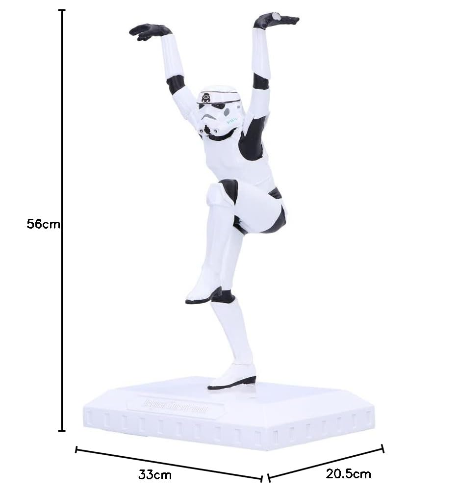 Nemesis Now Stormtrooper Crane Kick Figurine - 20.5 cm