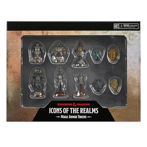 WizKids D&amp;D Icons of The Realms: Magische Rüstungsmarken Dungeons and Dragons Miniatu