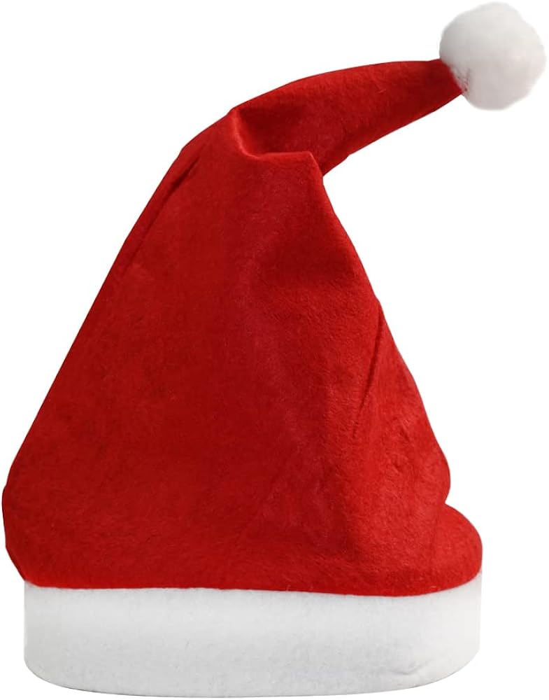 Ram® Christmas Santa Hat Fancy Dress Costume Headwear for Adults 2