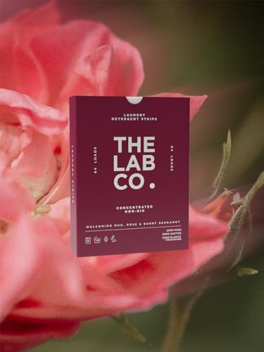 The Lab Co. - Laundry Detergent Strips Sheets 64 Loads Eco Ultra-Concentrated 12