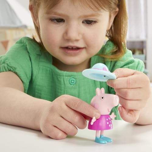 Peppa Pig Peppa's Dance Party Playset - Interactive Twirling Stage & Dress Shop for Ages 3+