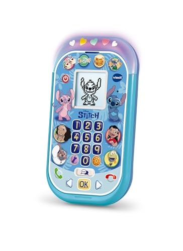 VTech Stitch Learning Phone - Interactive Educational Toy for Ages 4+ 7
