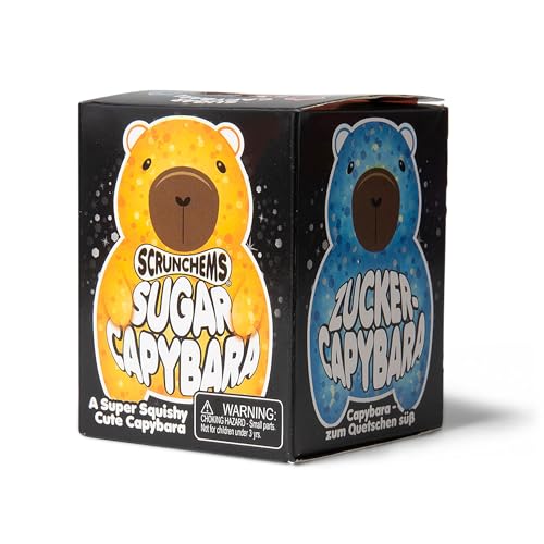Scrunchems Sugar Capybara - Squishy Stress Relief Toy for Kids and Adults 11