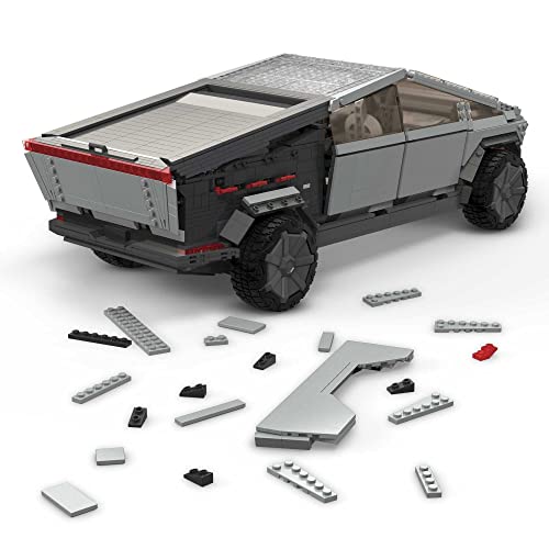 MEGA Tesla Cybertruck Building Set - 3283-Piece Collectible Vehicle for Adults 14+