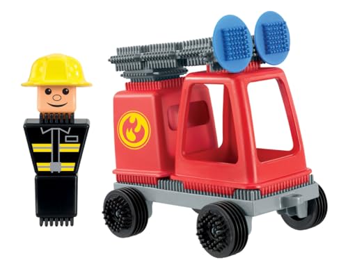Stickle Bricks Fire Engine Construction Set - Building Toy for Toddlers 18M+ 4