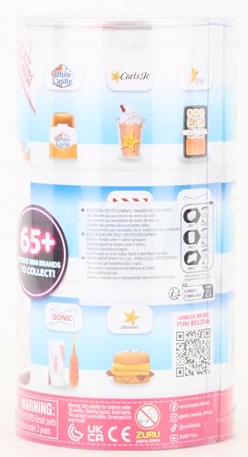 Mini Brands 5 Surprise Foodie 2 Pack - Mystery Capsule with Real Miniature Fast Food Collectibles 20