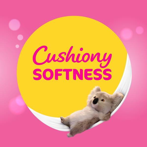 Cushelle Simply Soft Toilet Roll - 24 Standard Rolls | 2-Ply Unscented Paper 2