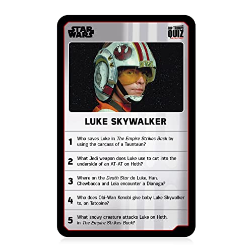 Top Trumps Star Wars Quiz Game Card Game (WM01405-EN1-6)