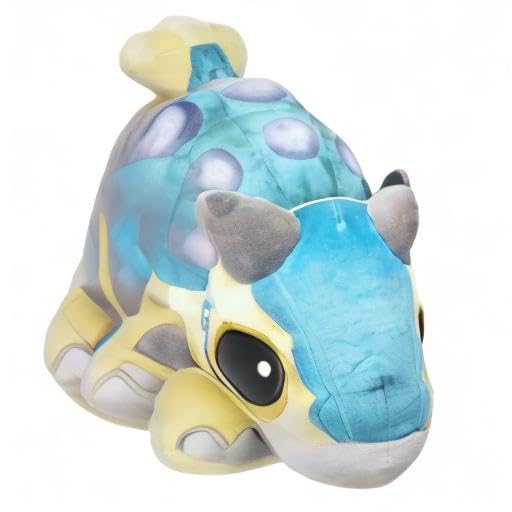 Jurassic World Plush Ankylosaurus Bumpy - 15-inch Roar-Sound Dinosaur Toy for Ages 3+ 5