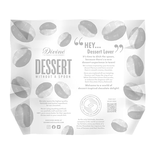 Divine - Dessert Bar 38% Milk Chocolate Tiramisu with Coffee & Biscuit (180g) 10