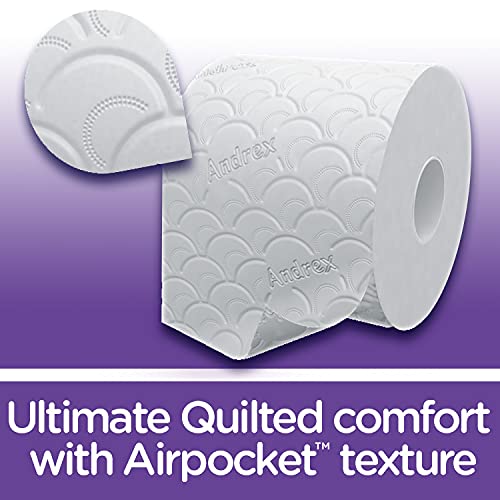 Andrex Supreme Quilts Toilet Roll - 16 Rolls, 3-Ply, Soft, Unscented 2