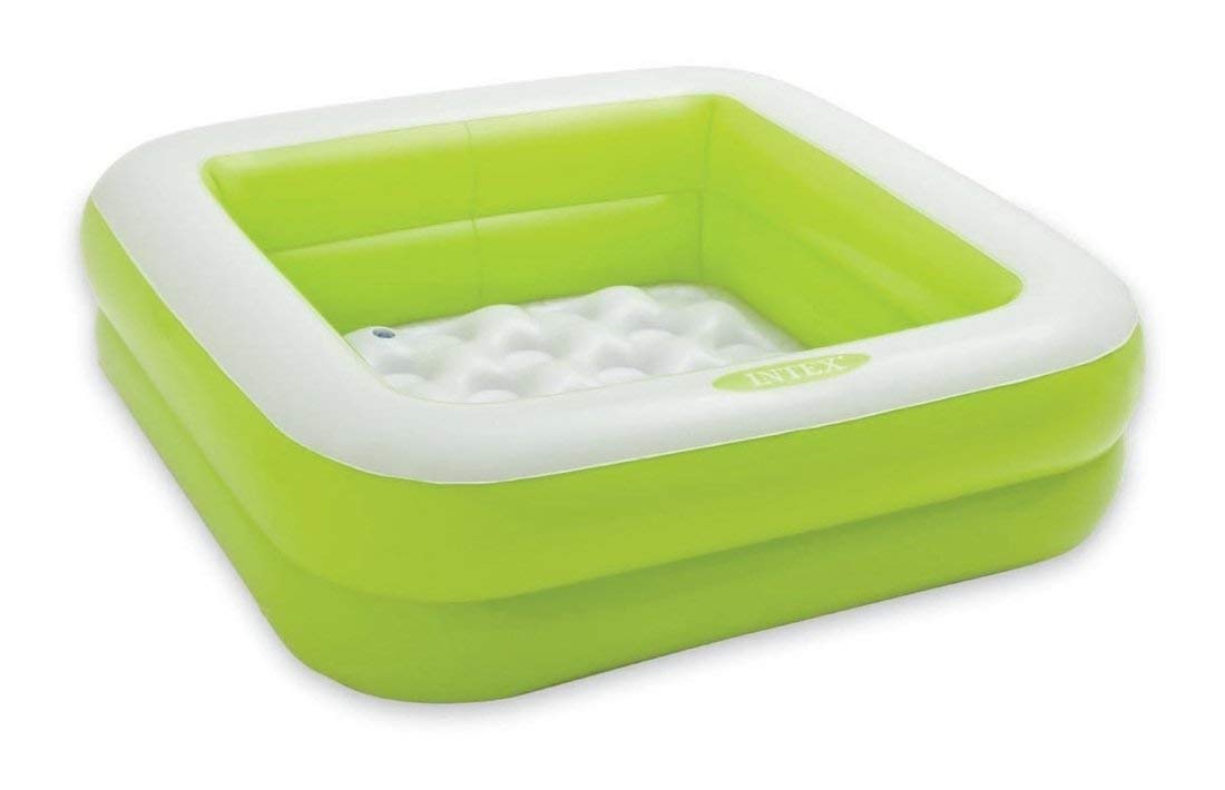 Intex Play Box Pool - Inflatable Square Pool for Babies 1-3 Years | 86x86x25 cm 1