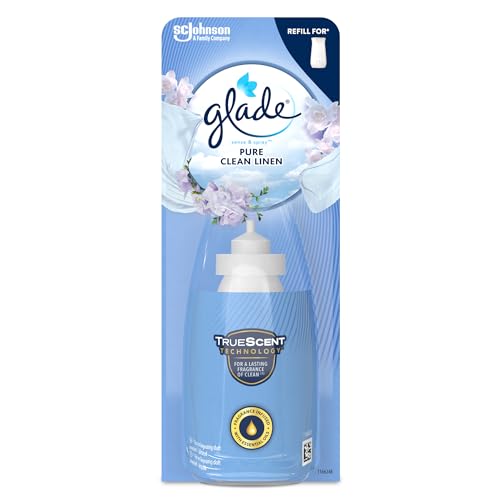 Glade - Sense & Spray Air Freshener Refill, Motion Activated Automatic Room Spray, Clean Linen, 3 Refills (3 x 18ml)