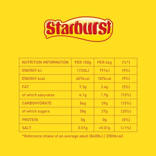 Starburst Original Fruit Chews Sweets Pouch 138g