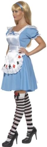 Smiffys Alice in Wonderland Women's Card Game Costume Dress - S 2