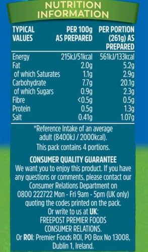 Batchelors - Cup a Soup Cream of Vegetable with Croutons Instant Soup Sachets 6