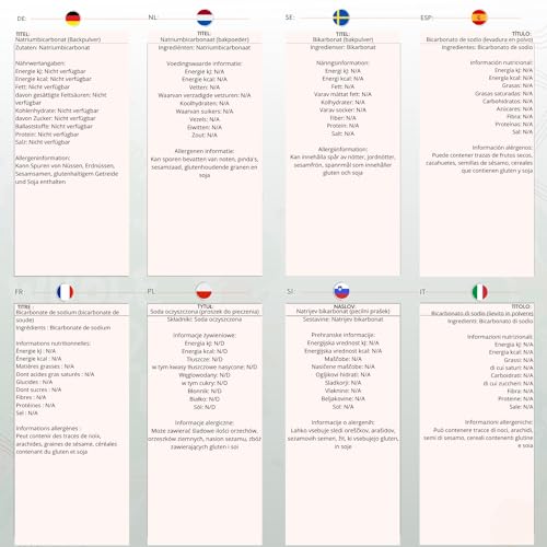 Wholefood Earth Sodium Bicarbonate Baking Soda 500 g 6