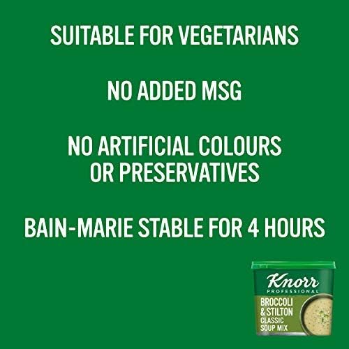Knorr Classic Broccoli and Stilton Soup Mix, 25 Portions (4.25 Litres)